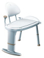 Moen Home Care Glacier Transfer Bench